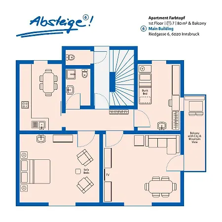 Absteige Innsbruck- Zentrale Ferienapartments * インスブルック