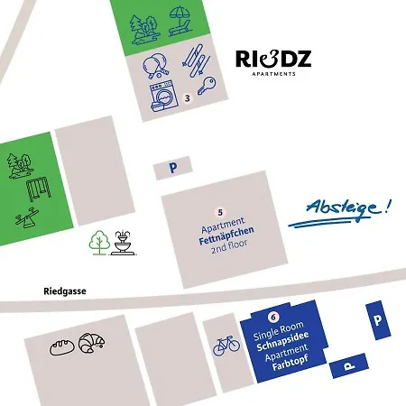 아파트 Absteige Innsbruck- Zentrale Ferienapartments *