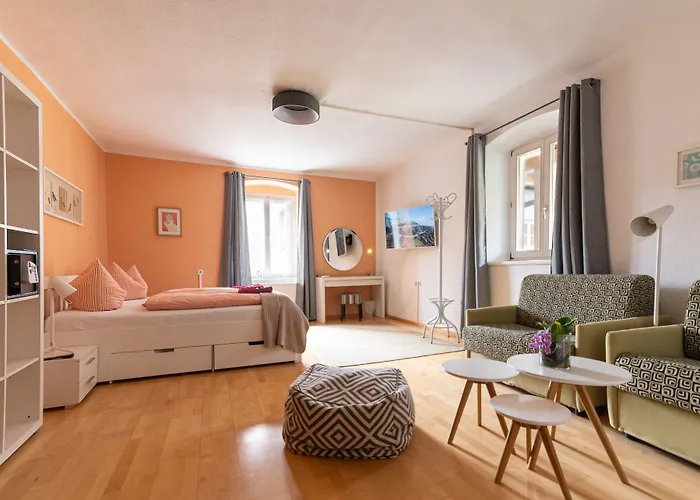 公寓 Absteige Innsbruck- Zentrale Ferienapartments 因斯布鲁克